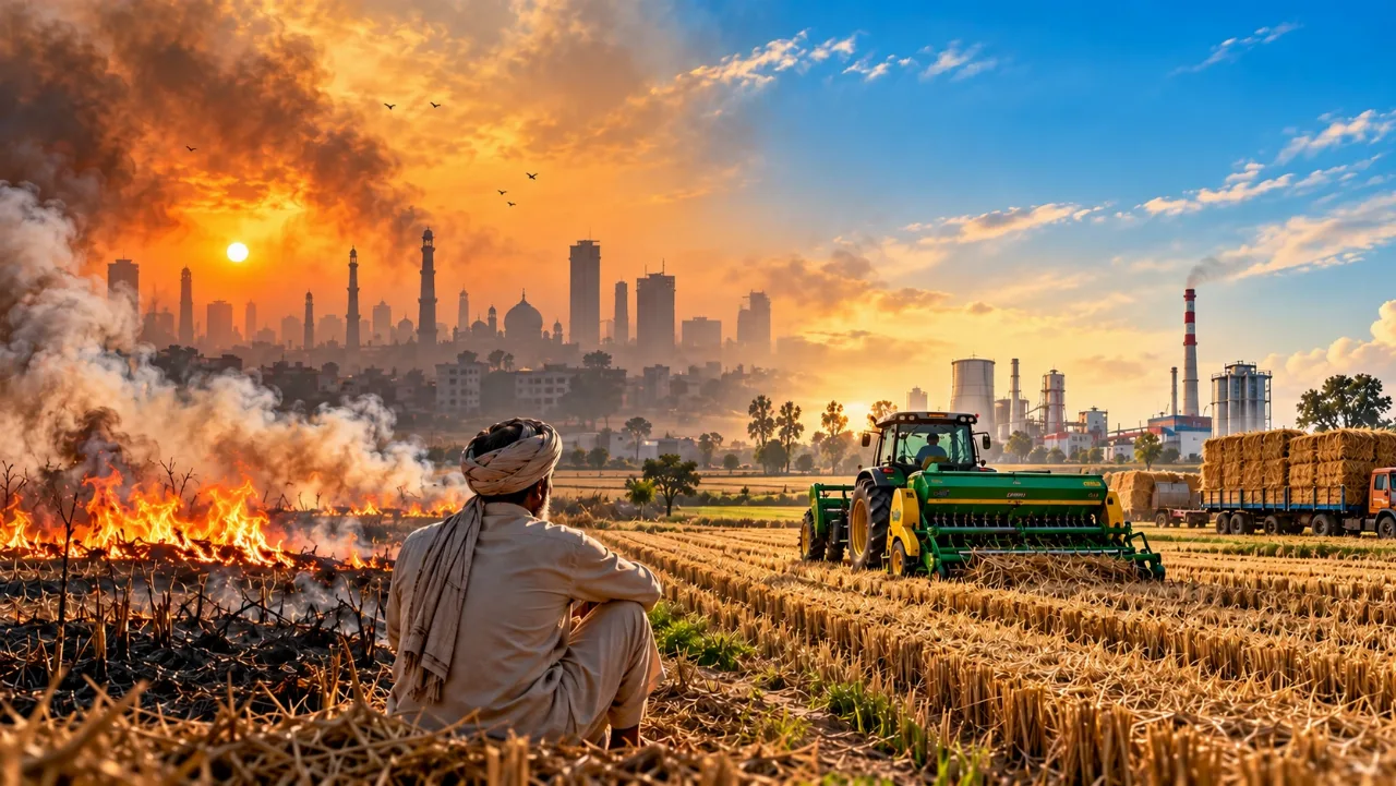 Beyond the Smoke: Why Smog in Punjab Demands Crop Residue Economics, Not Just Penalties