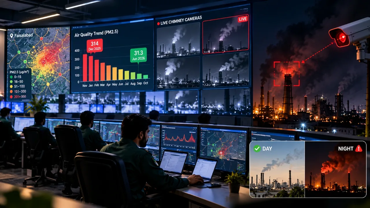 Industrial Air Monitoring: Chimney After Dark, Rethinking