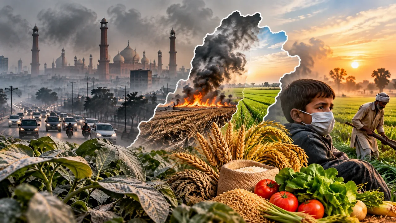 Smog in Punjab: How Air Pollution Affects the Food System, Nutrition, and Public Health