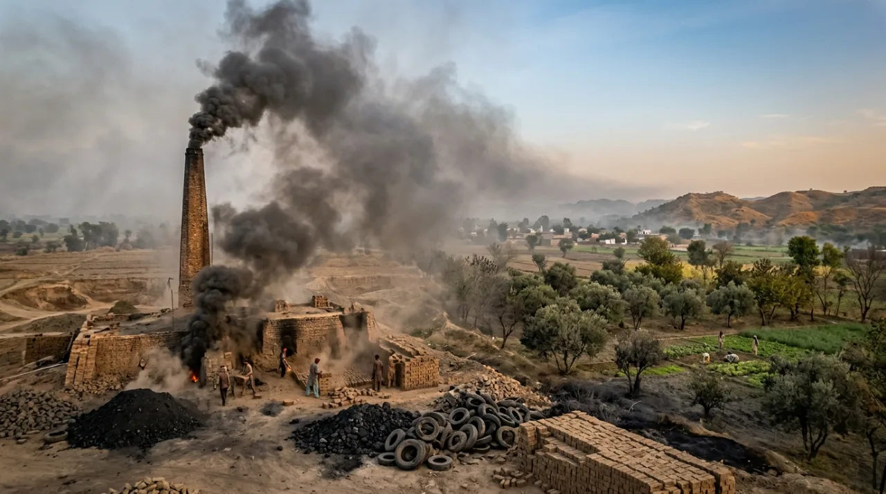 The Unseen Cloud: How Brick Kiln Smoke Harms the Environment and Air Quality in Chakwal
