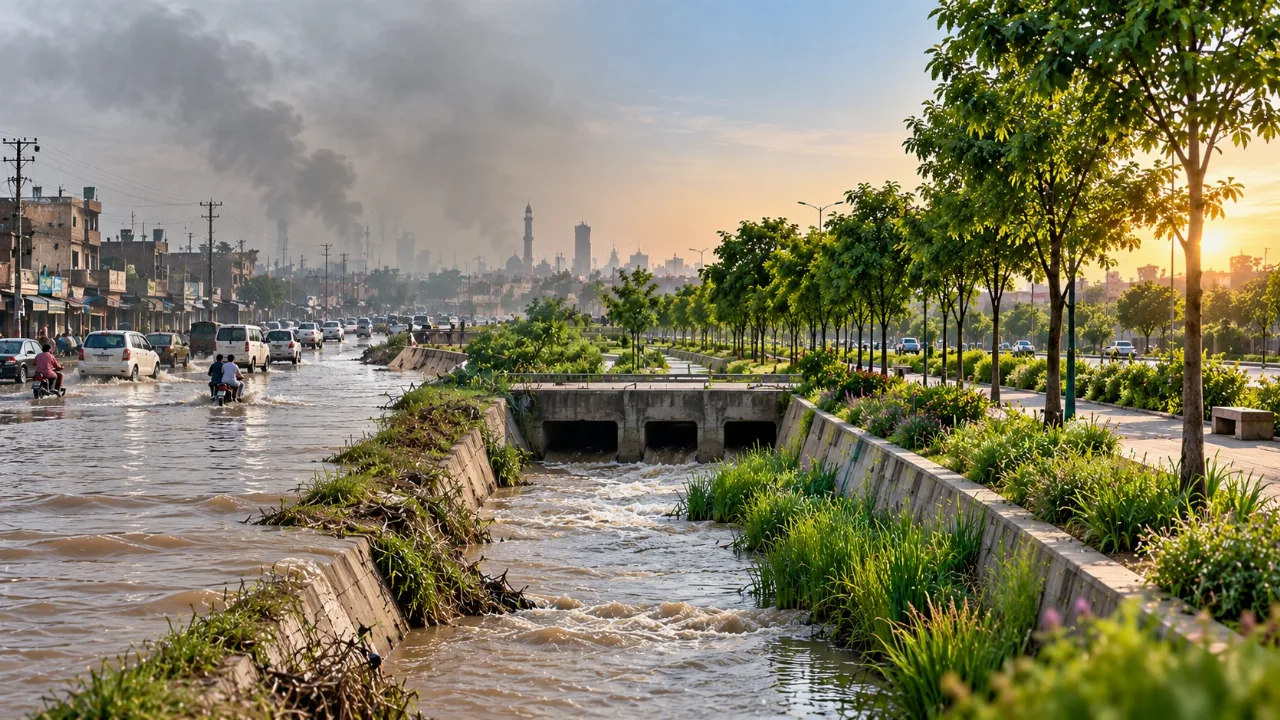 Building Climate-Resilient Cities Through Green Infrastructure: Lessons for Punjab