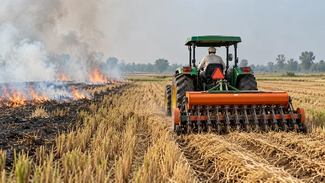 Breaking the Burning Cycle: Happy Seeders for Punjab’s Rice Farmers